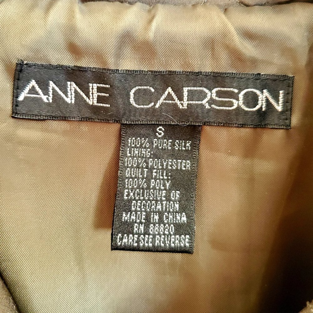 Anne Carson Silk Jacket - image 7
